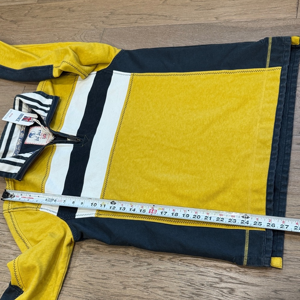 NWT Fat Face Airlie Quarter Zip Rugby Shirt Size Medium - Picture 7 of 9